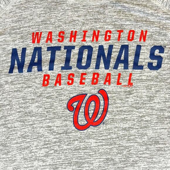Washington Nationals MLB Genuine Merchandise Shirt Grey‎ - Men’s XL - Athletic - Picture 2 of 6